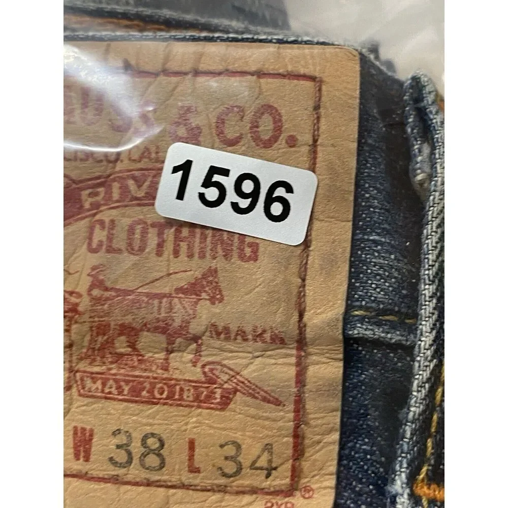Levis 569‎ Jeans Mens 38x34 Loose Straight Pants Heavy Denim Baggy Relaxed Y2K